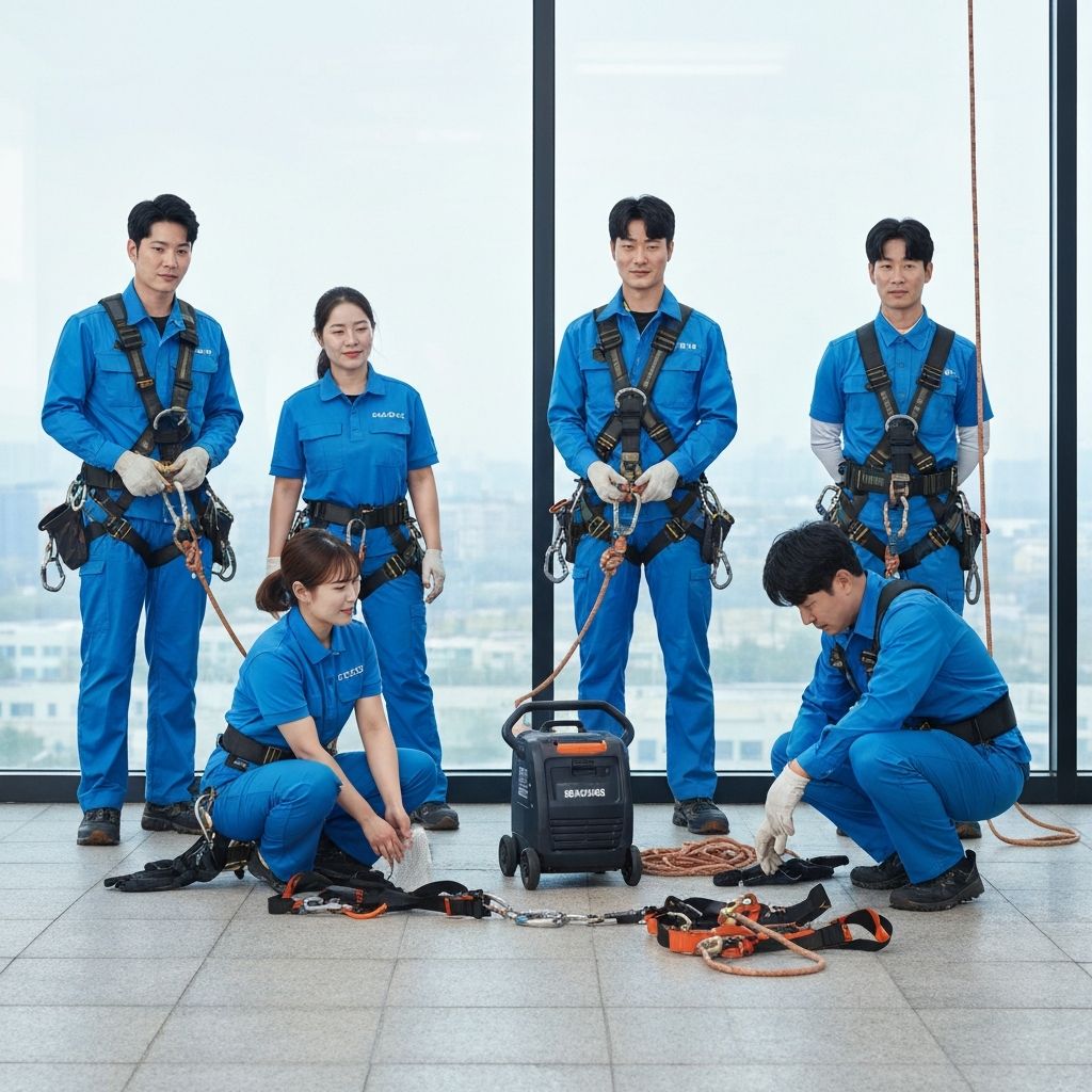 장비 준비 과정